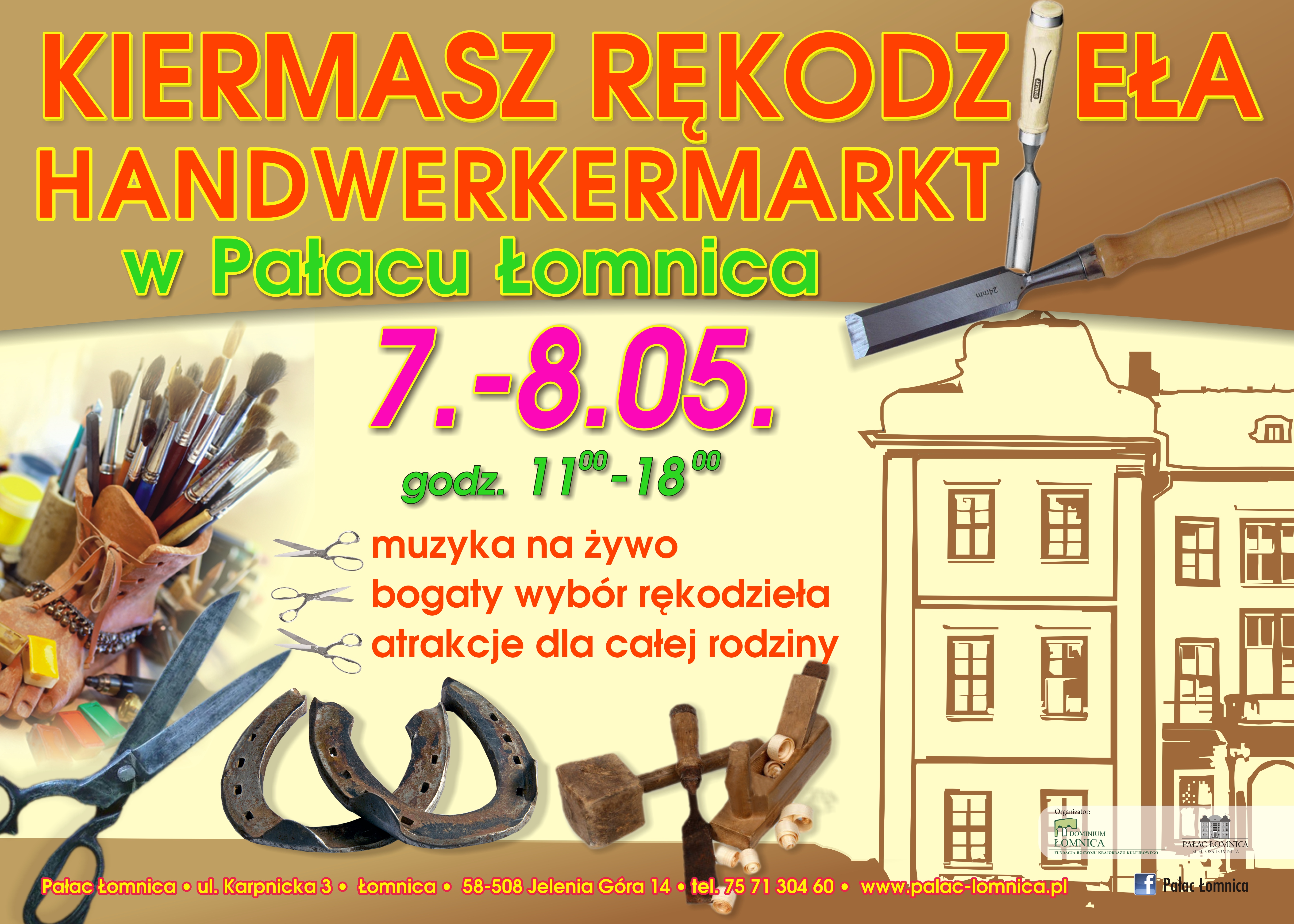 Kiermasz Rekodziela 2016 DE Palac Lomnica