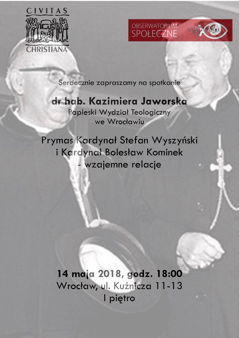 Prymas Kardynał Stefan Wyszyński i Kardynał Bolesław Kominek